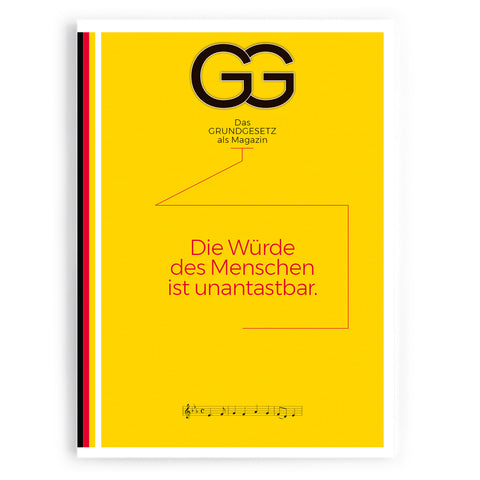Das Grundgesetz als Magazin - Ausgabe 2025