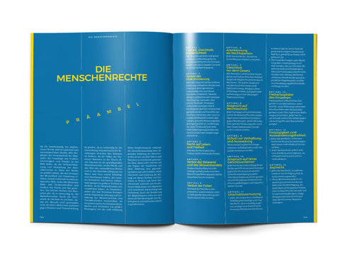 Das Grundgesetz als Magazin - Ausgabe 2025