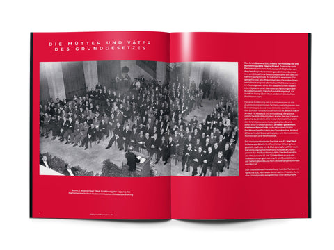 Das Grundgesetz als Magazin - Ausgabe 2025