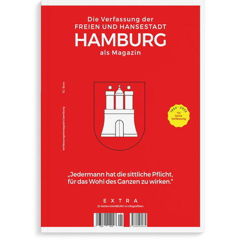 Die Verfassung der FREIEN UND HANSESTADT HAMBURG als Magazin