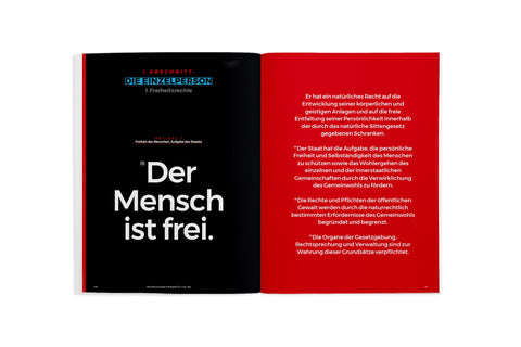 Die Verfassung für RHEINLAND-PFALZ als Magazin