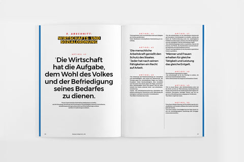 Verfassung des SAARLANDES als Magazin