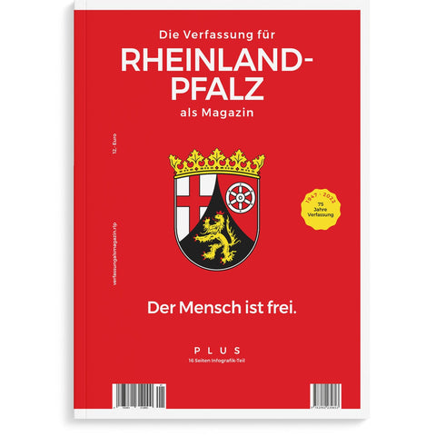 Die Verfassung für RHEINLAND-PFALZ als Magazin